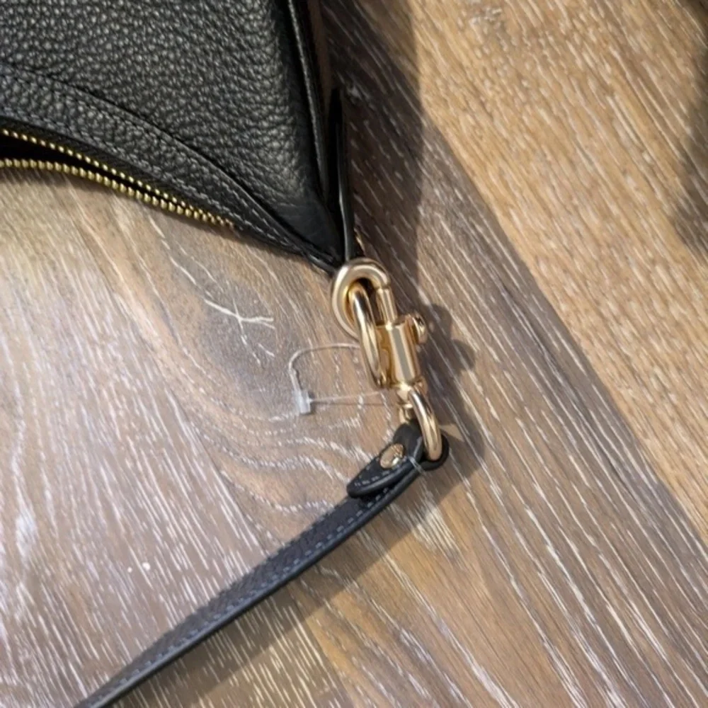 Coach Black Leather Women's Bag